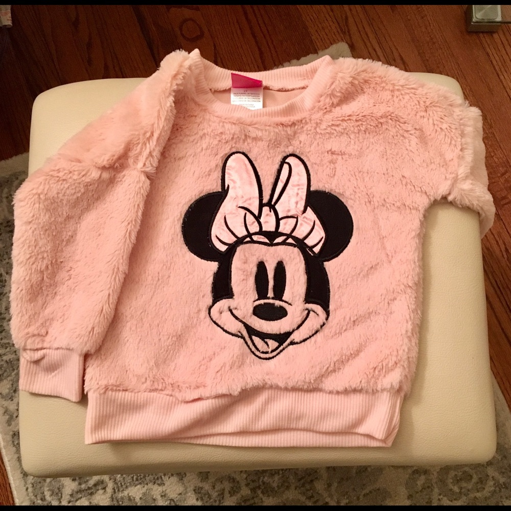 Disney Minnie Mouse minky sweatshirt